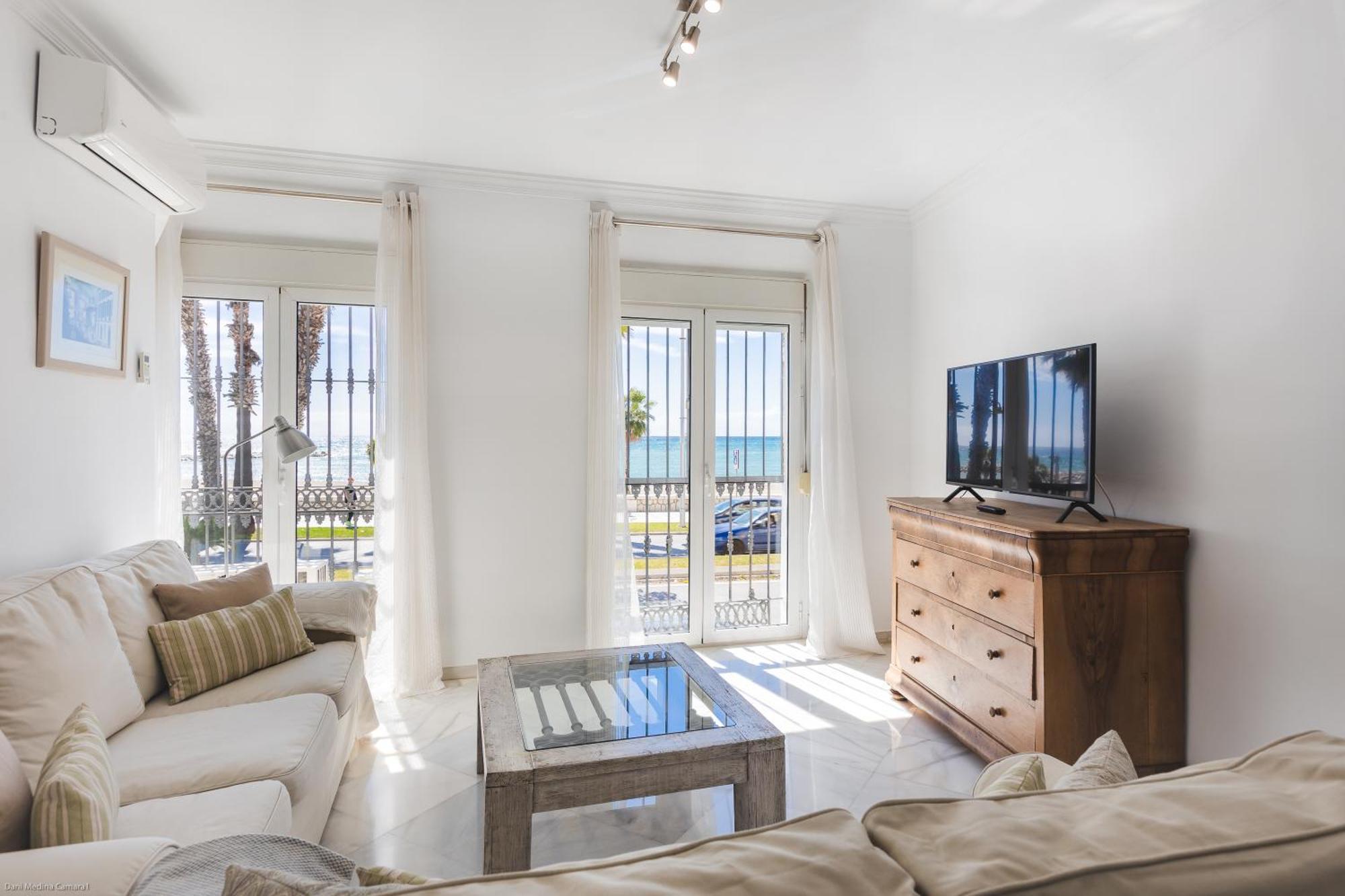 Apartamento Con Vistas Al Mar Malaga Luaran gambar